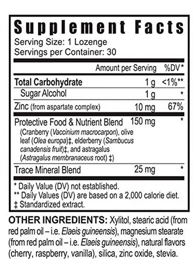youngevity - Zinc Fx 30 Lozenges - Image 1