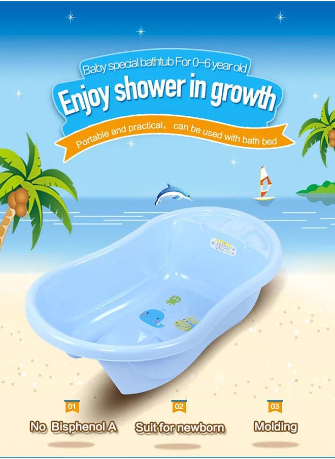 mini panda Baby Roo Bath Tub, Blue  - Image 5