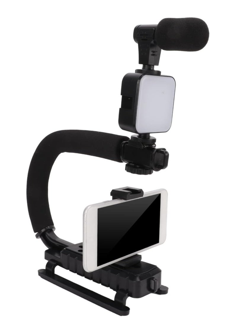 Gravity Universal Photography Video Handheld Vlog Stand Stabilizer Kit For Phone Camera Video Recording - Image 2