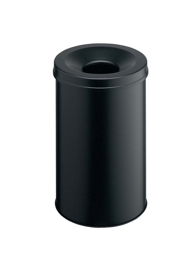 Durable 60L Fire-Safe Waste Bin with Self-Extinguishing Lid, TÜV Certified, Steel Body with Scratch-Proof Epoxy Coating | Ideal Waste Bin for Office & Kitchen, Made in Germany - Image 2