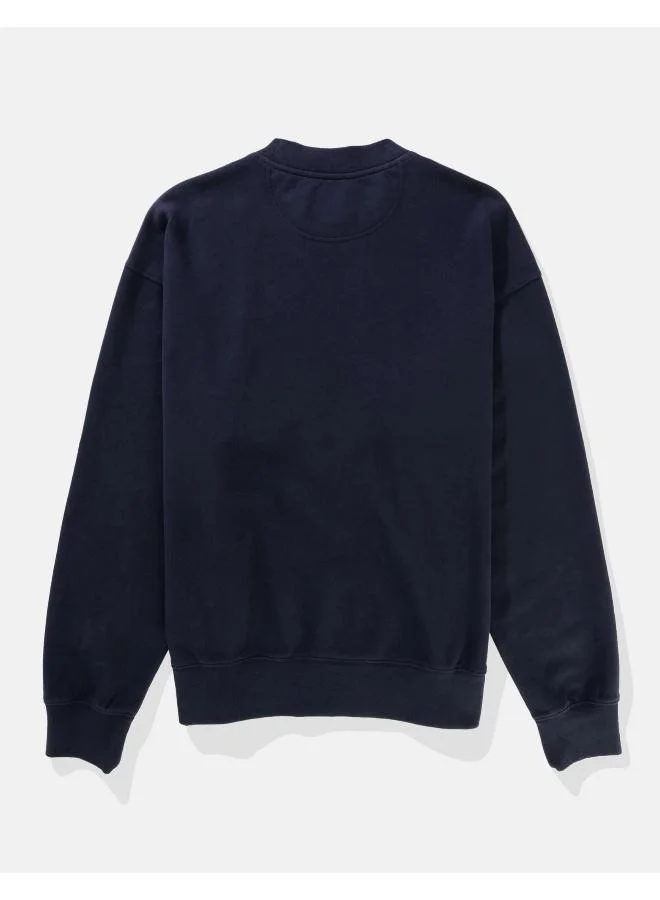 American Eagle AE Fleece Crew Neck Sweatshirt