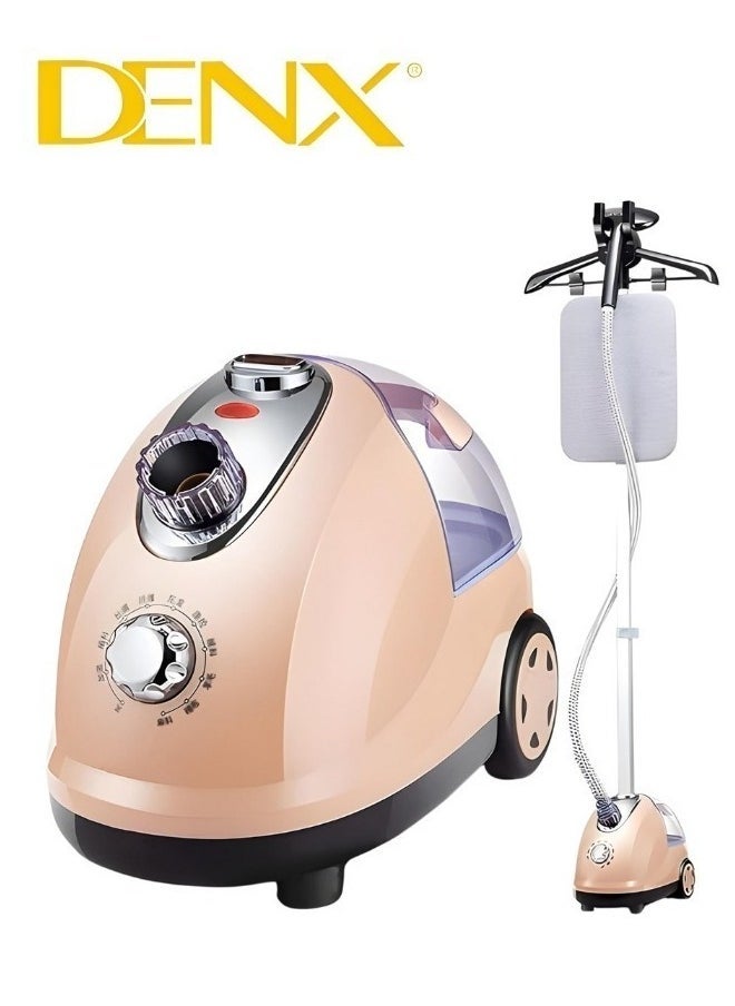 Denx 2000W High Power Portable Vertical Steamer Iron Remove Wrinkles Fast , Professional Garment Steamer, 2 In 1, Flatbed Vertical Steamer, 2000W, Fast Heating With 1.8L Water Tank , From - Image 2