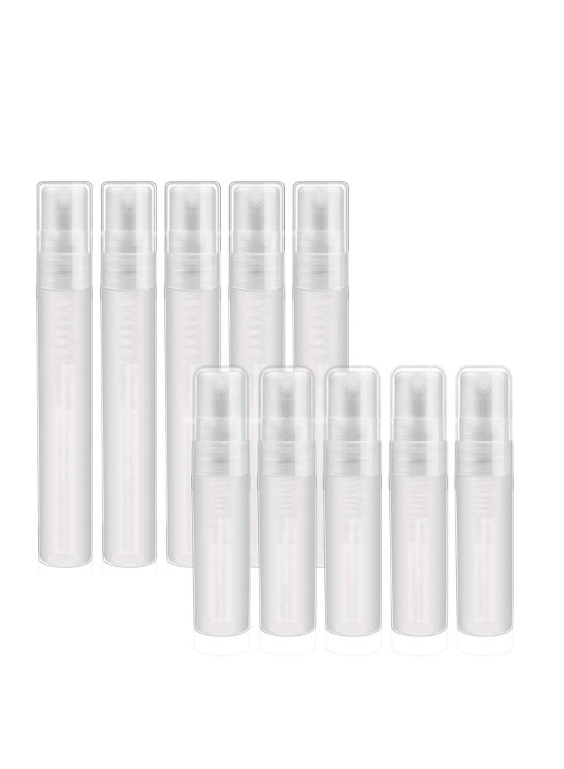 10Pcs 10ml&5ml Atomizer Bottle Mini Perfume Clear Bottles Portable Travel Refillable for Travel Party Portable Makeup Tool - Image 1