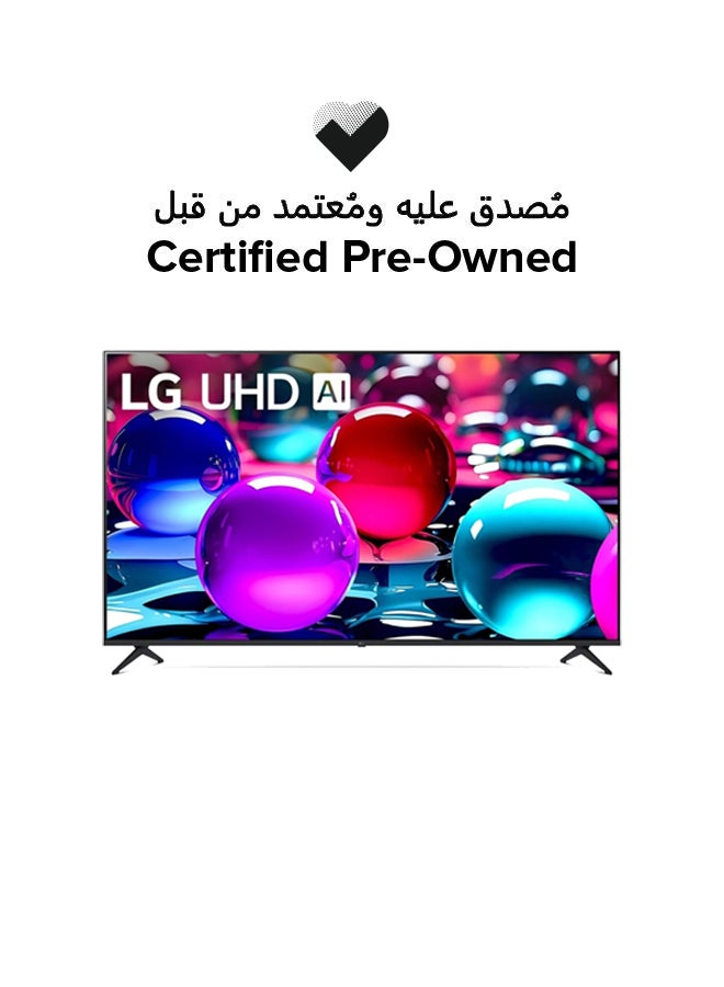 Certified Pre Owned - 55-Inch 4K Smart TV 55UA73 Black