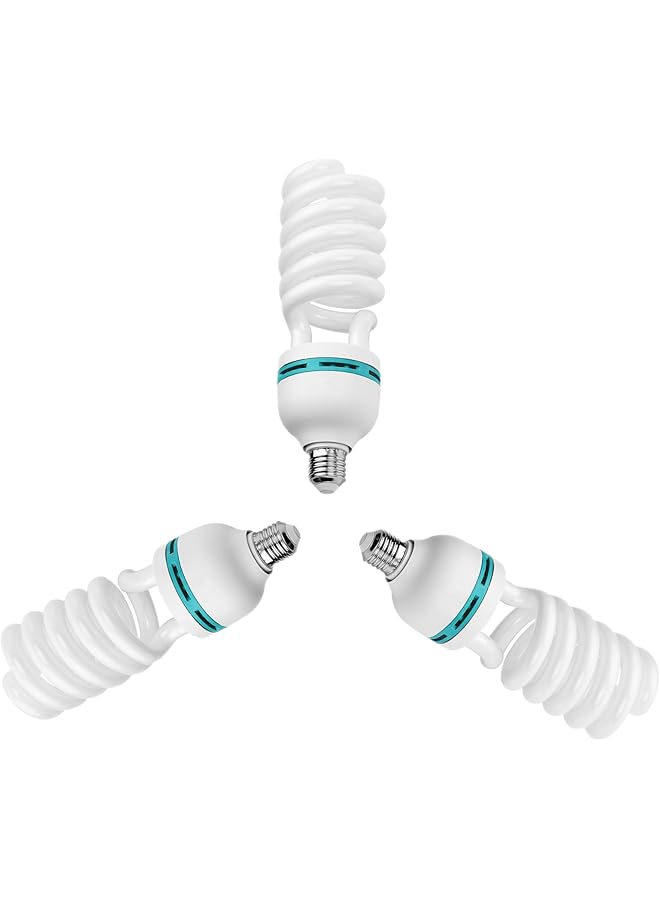 إيروريكس لمبات إضاءة E27 موفرة للطاقة بقوة 150 واط، 5500 كلفن، مصباح إضاءة نهارية للاستوديو للتصوير الفوتوغرافي، 3 - Image 1