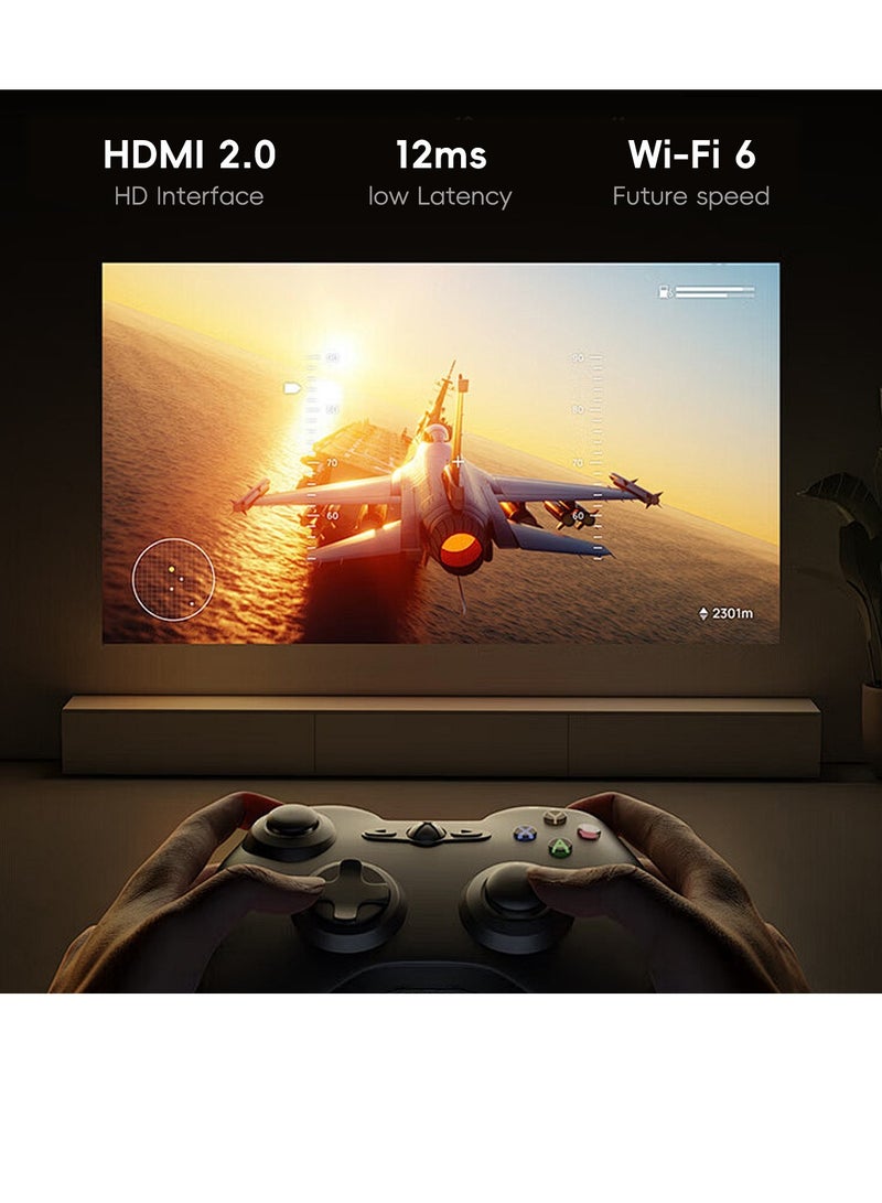 Autofocus Projector, 4K HD, Wi-Fi 6, Android, YouTube and Netflix Ready, and more!  - Image 3