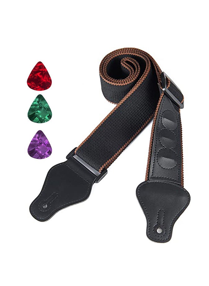 Generic Vintage Guitar Straps Adjustable Guitar Strap  - Image 1