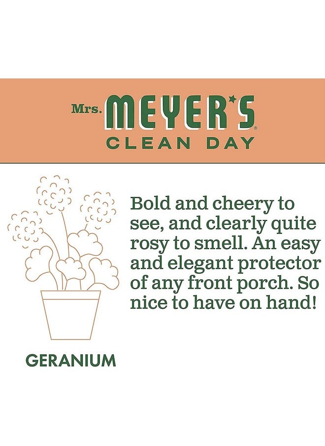 Mrs. Meyer's Clean Day Mrs. Meyer'S Hand Soap Refill Made With Essential Oils Biodegradable Formula Geranium 33 Fl. Oz  - Image 5