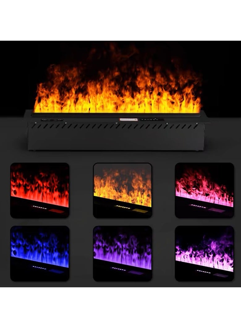 مدفأة بخارية ذكية مع صوت احتراق الحطب 3D بخار ماء مدفأة كهربائية - Image 3