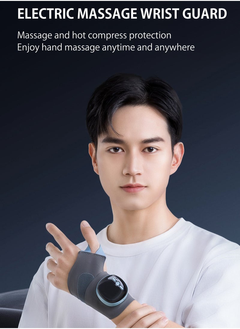 Techlove Intelligent tendon sheath hand heating wrist guard, breathable hot compress, detachable hand sprain massage protector  - Image 2