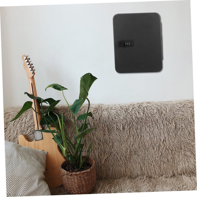 NUOBESTY 1 Set Slot Key Code Box Wall Mounted Password Key Organizer Key Management Cabinet For Secure Storage Real Agents Key Collections - Image 3