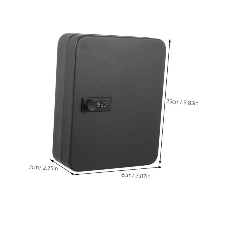 NUOBESTY 1 Set Slot Key Code Box Wall Mounted Password Key Organizer Key Management Cabinet For Secure Storage Real Agents Key Collections - Image 4