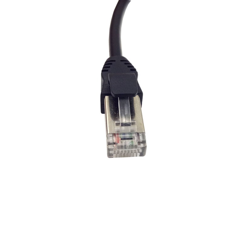 Haokiang RJ45 Extension Cable, 1PCS Cat6 Ethernet Male to Female Extension Network Connector Cable (1ft) - Image 3