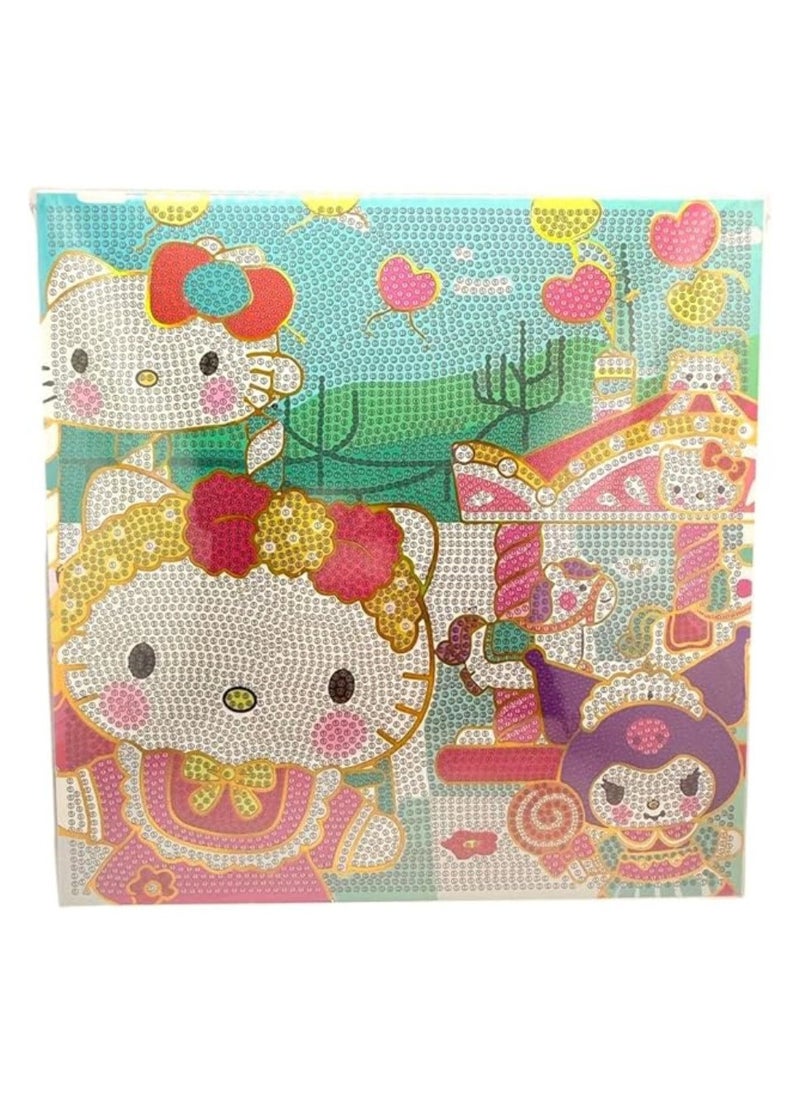 Generic - Square sequin frame made from a handmade art kit to create a sparkling masterpiece within a frame. - Image 1