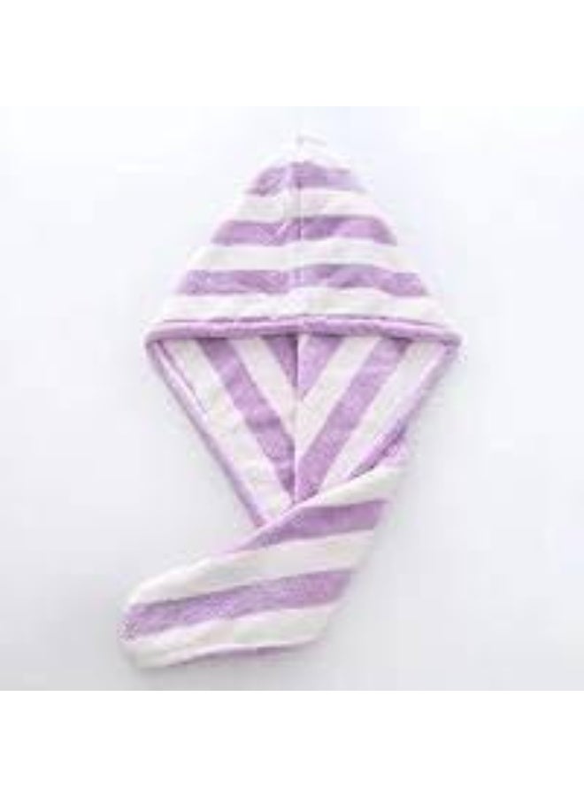 فوطة شعر مايكروفايبر – موف - Image 1
