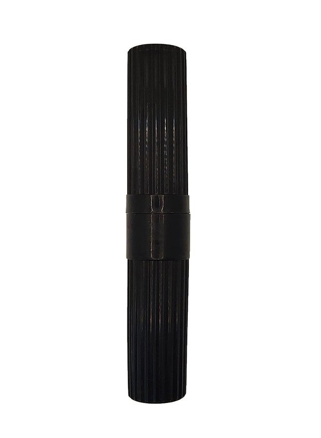 American Comb حامل فرشاة الأسنان الأمريكي (أسود) - مصنوع في الولايات المتحدة الأمريكية. مع فتحات تهوية. - Image 1