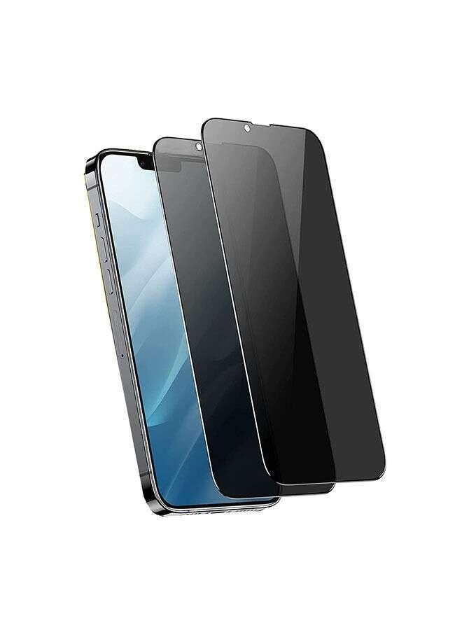 عبوتان من واقي شاشة الخصوصية Blitzby لهاتف iPhone 14 Plus / 13 Pro Max (6.7 بوصة) أسود - Image 1