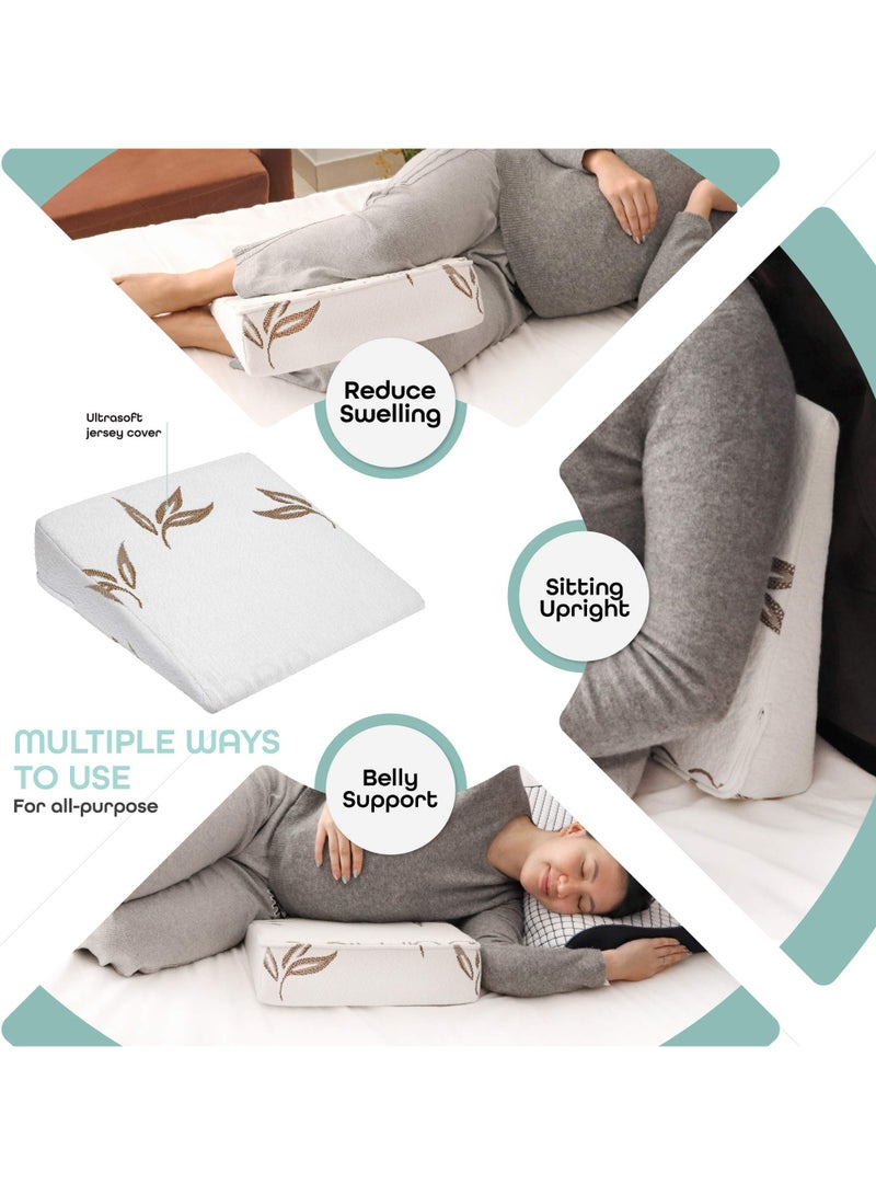 Moon Pregnancy Wedge Maternity With Removable Bamboo Cover - Image 3