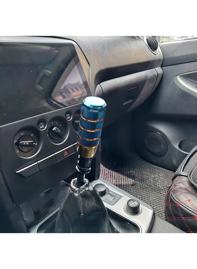 مقبض ناقل الحركة العالمي الملون من الألومنيوم مقاس 3 بوصة لتعديل السيارات يدوي وناقل حركة أوتوماتيكي - Image 1