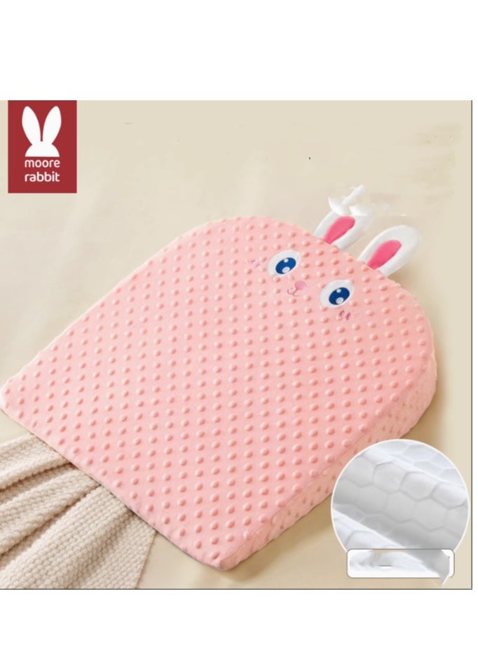 Moore Rabbit Baby Anti Spitting Slope Pad, Baby Slope Pillow, Newborn Lying In Bed, Sleeping Tool, Bed In Bed, Breastfeeding Pillow 