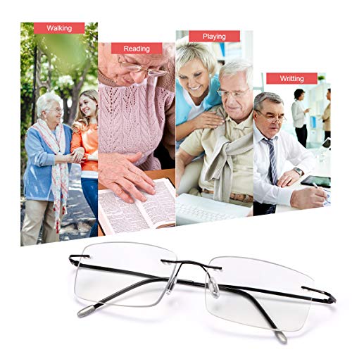 MIRYEA Photochromic Progressive Multifocal Computer Reading Glasses Anti UV Sun Readers - Image 5