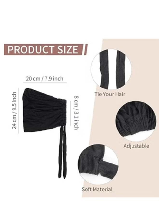 2PCS Hijab Cap, Women scarf hijab, Muslim under hijab head cap for Women, Islamic Headscarf Bonnet Cap Hijab with Adjustable Tie-Back Closure - Image 5