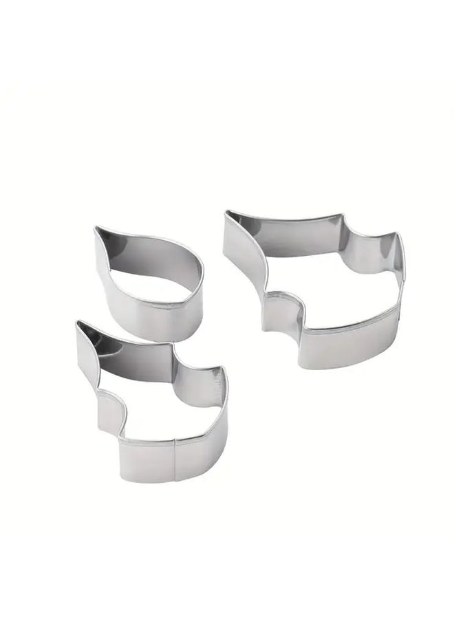 Stainless Steel Round Poinsettia Petal Mold For Baking Gummy Cakes Fondant Chocolate - Image 5