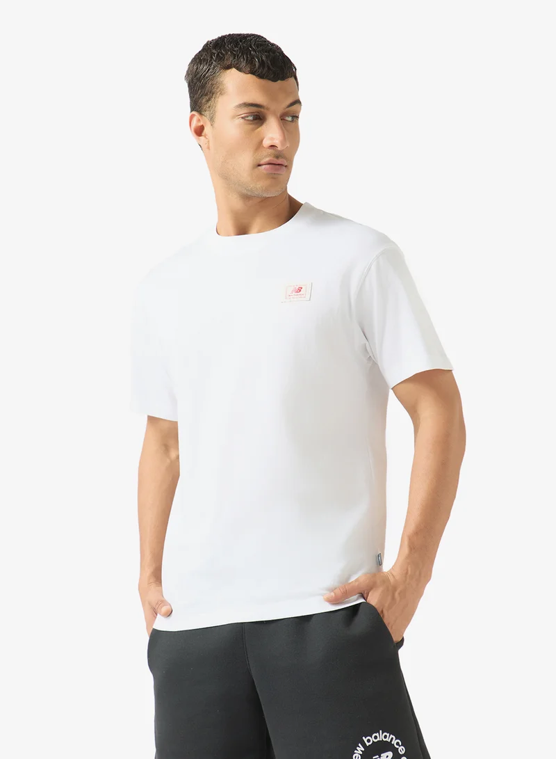 New Balance Woven Label T-Shirt