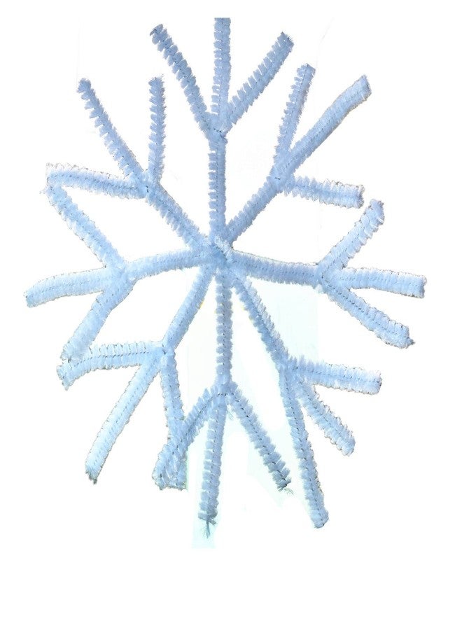FAVORXTM White Pipe Cleaners Craft (100 Pieces) Chenille Stems for DIY Art Creative Festival Day Decorations (0.24 x 12 Inch) - Image 2