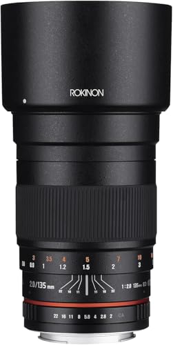 Rokinon عدسة روكينون 135 مم F2.0 للتصوير البعيد لكاميرات كانون - Image 1