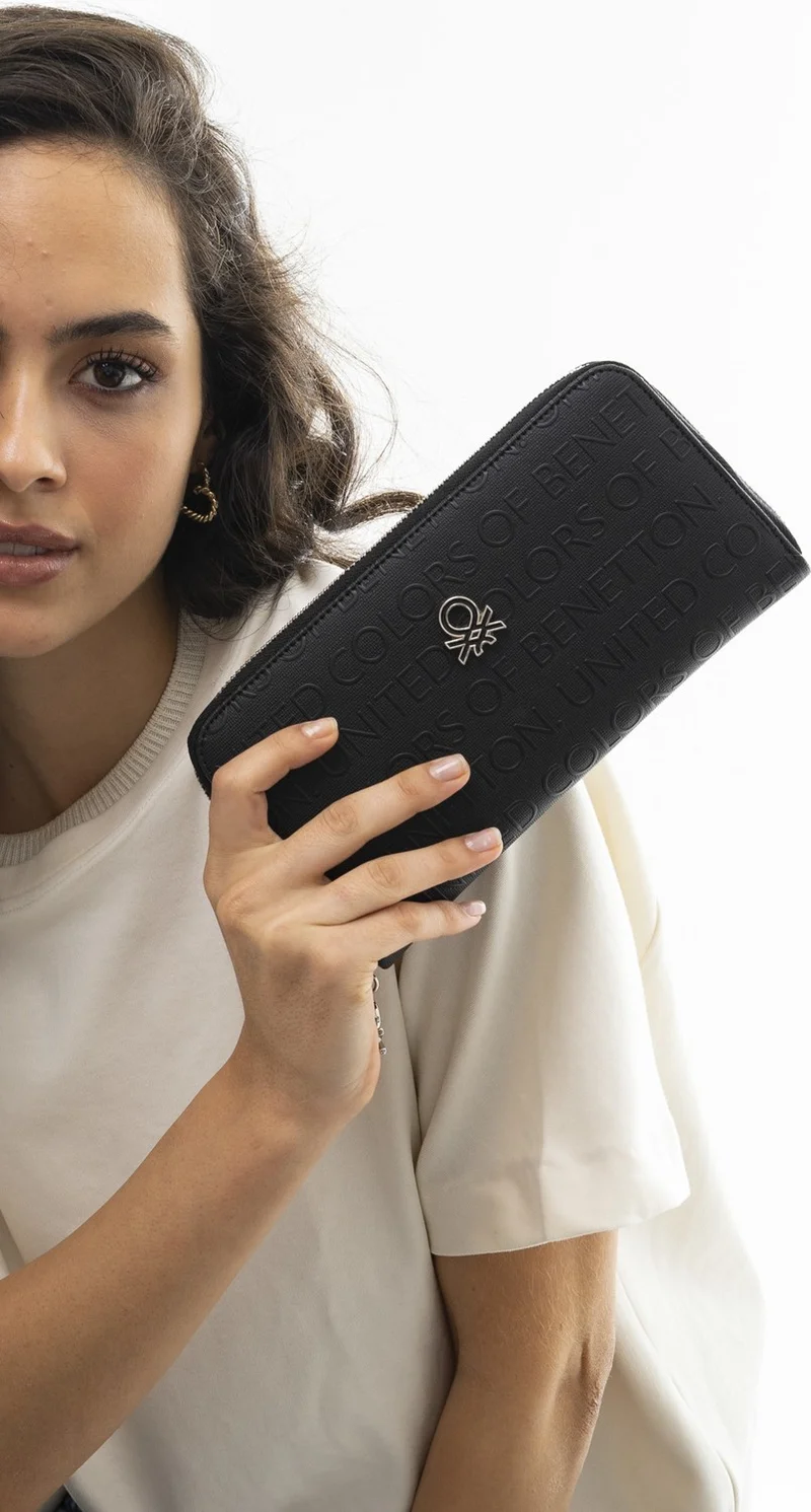 UNITED COLORS OF BENETTON Benetton Women's Wallet Black BNT562