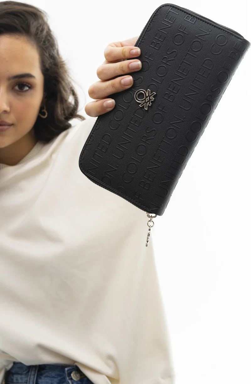 UNITED COLORS OF BENETTON Benetton Women's Wallet Black BNT562
