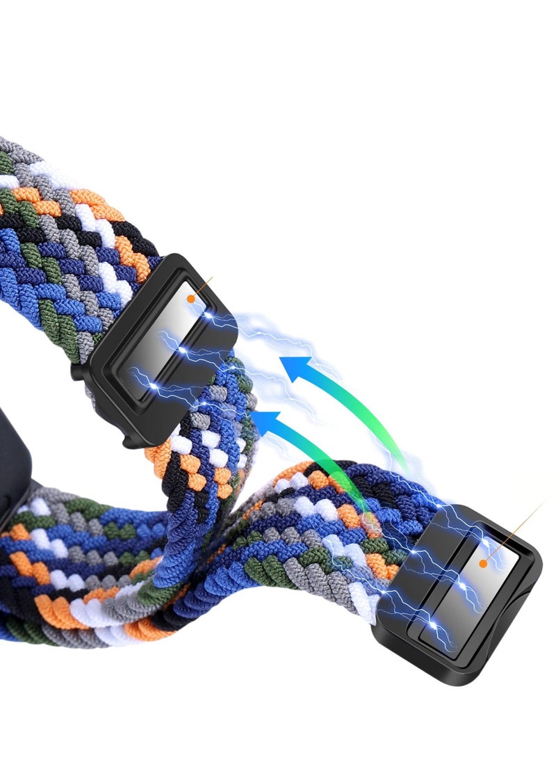 HW Suitable for Huawei Bracelet 8/9 Woven Straps 4pcs  - Image 3