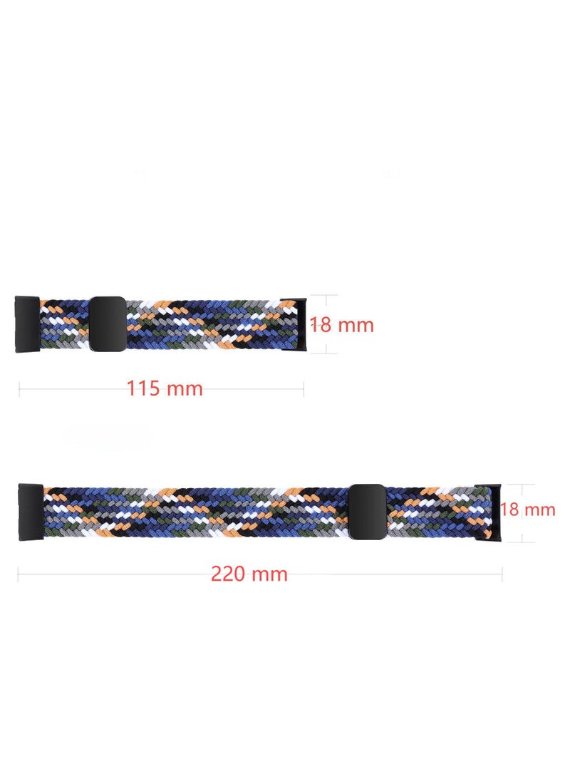 HW Suitable for Huawei Bracelet 8/9 Woven Straps 4pcs  - Image 4