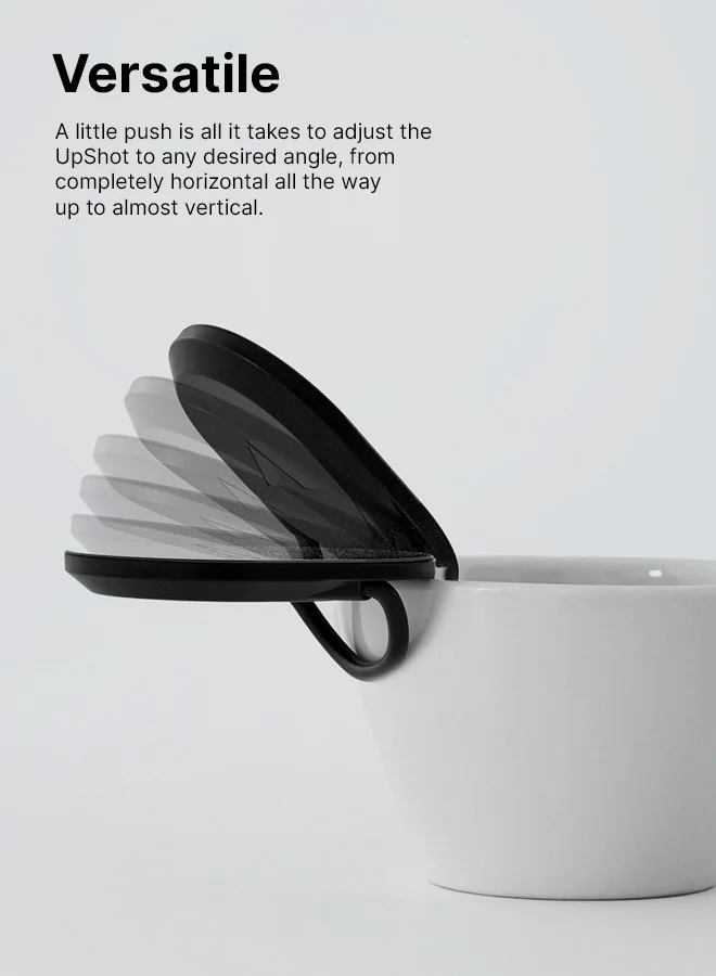 subminimal UPSHOT Espresso Shot Mirror | Coffee Flow Rate Observation Reflective Mirror for Bottomless Portafilters, Easy Adjust Easy Portafilter Viewing, for Barista, Amateurs, Home, Bar Use