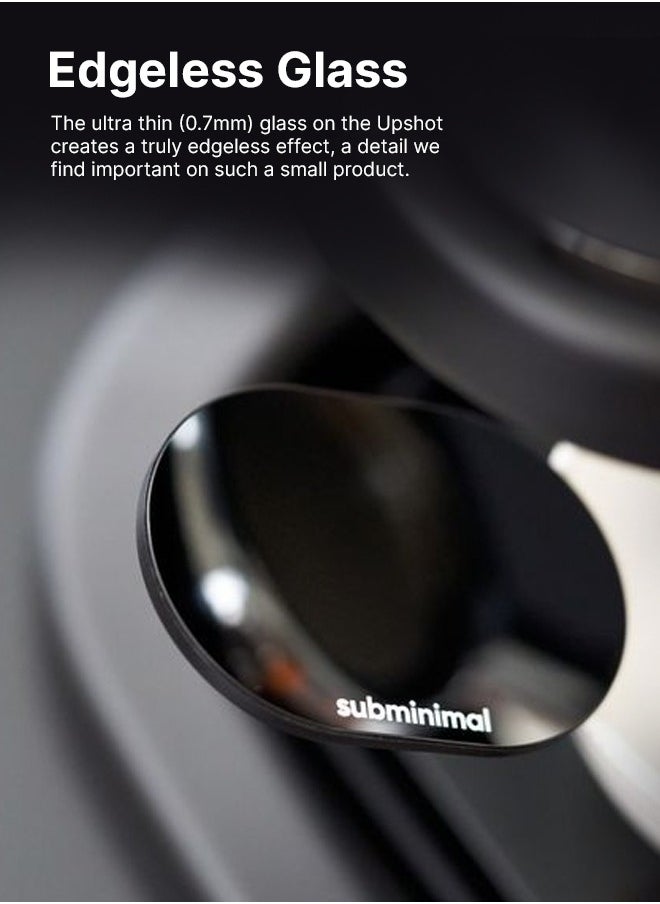 subminimal - UPSHOT Espresso Shot Mirror | Coffee Flow Rate Observation Reflective Mirror for Bottomless Portafilters, Easy Adjust Easy Portafilter Viewing, for Barista, Amateurs, Home, Bar Use - Image 1