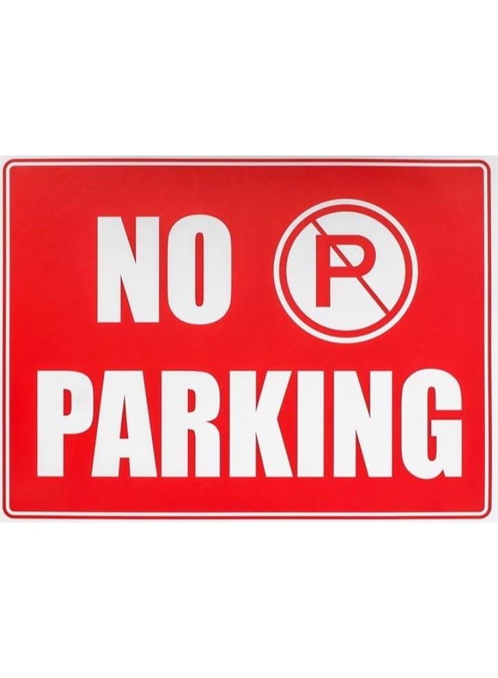 RYN No Parking Premium Vinyl Sticker 30x20 cm - Image 1