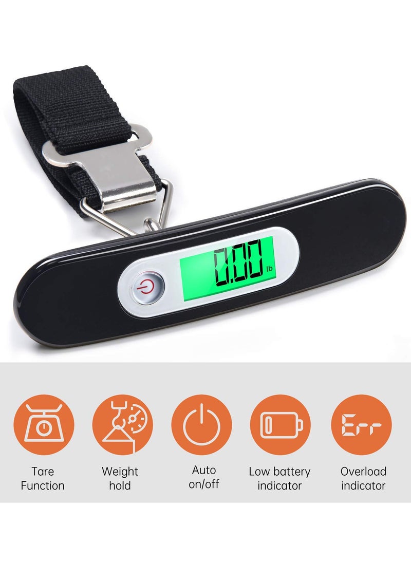 Portable Luggage Scale Digital Hanging Scale for Travel, Suitcase Weight Scale with Hooks and Straps 110 Lb/ 50Kg Capacity, Battery Included - pzsku/Z727D411C58936236CB3CZ/45/_/1731676686/f470f003-1ac1-402b-a328-61bd5001bff0