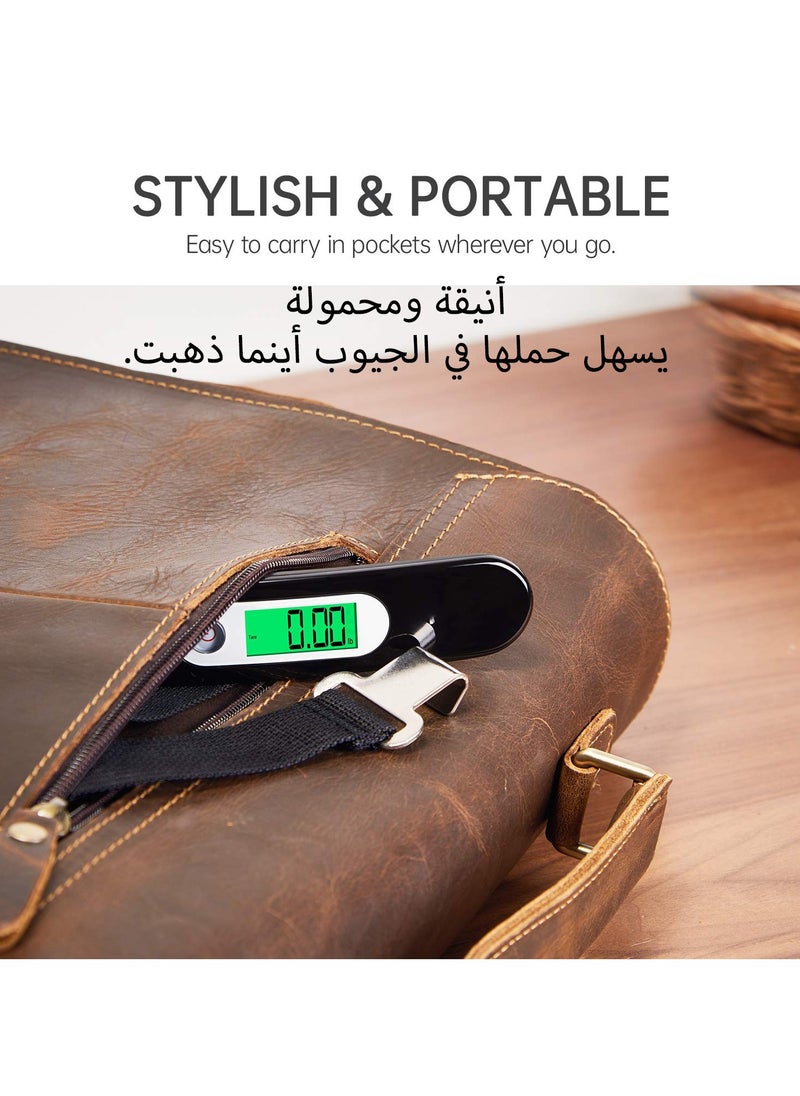 Portable Luggage Scale Digital Hanging Scale for Travel, Suitcase Weight Scale with Hooks and Straps 110 Lb/ 50Kg Capacity, Battery Included - pzsku/Z727D411C58936236CB3CZ/45/_/1731676713/301f17c6-95e5-428e-82da-6f2747f80d13