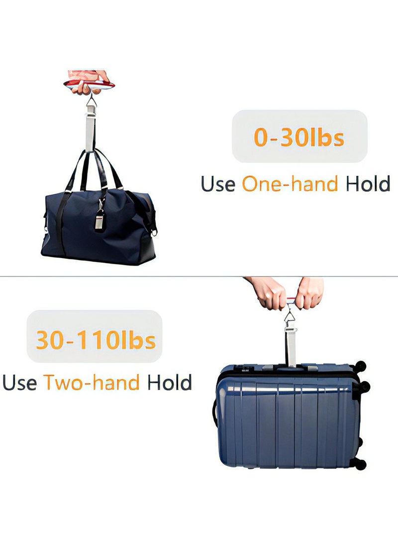 Portable Luggage Scale Digital Hanging Scale for Travel, Suitcase Weight Scale with Hooks and Straps 110 Lb/ 50Kg Capacity, Battery Included - pzsku/Z727D411C58936236CB3CZ/45/_/1731676727/368f848d-8e71-4cb3-85d8-3c262f16bbb0