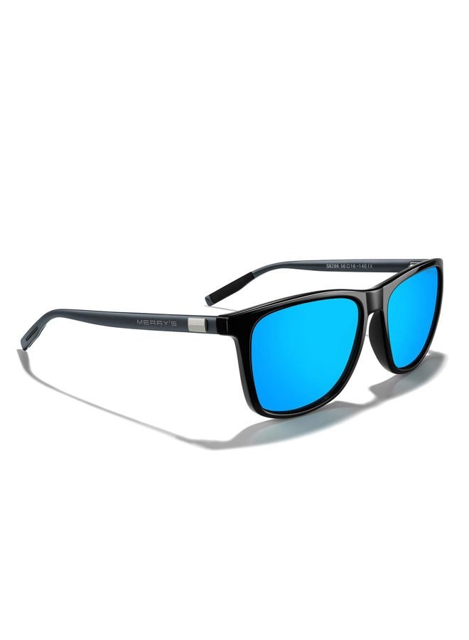 MERRY'S Unisex Polarized Aluminum Sunglasses Vintage Sun Glasses For Men/Women S8286 (Blue, 56) - Image 5