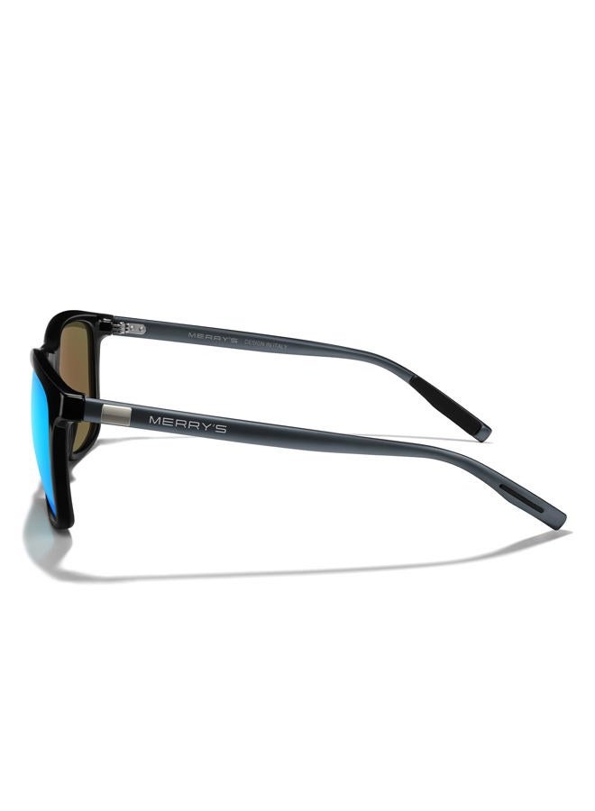 MERRY'S Unisex Polarized Aluminum Sunglasses Vintage Sun Glasses For Men/Women S8286 (Blue, 56) - Image 3