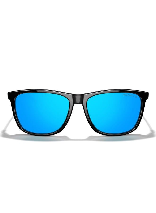 MERRY'S Unisex Polarized Aluminum Sunglasses Vintage Sun Glasses For Men/Women S8286 (Blue, 56) - Image 2