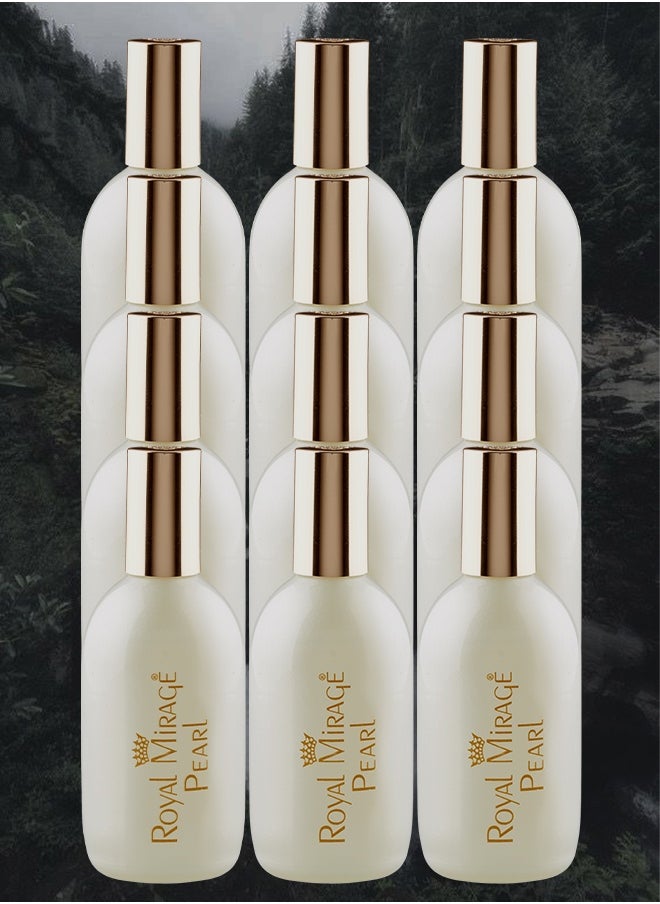 ROYAL MIRAGE 12 Pieces Royal Mirage Pearl Perfume For Unisex 120ml EDC  - Image 1