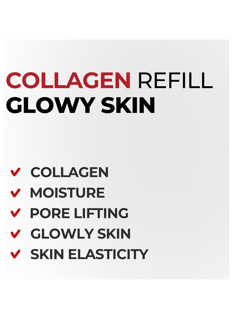 MEDIPEEL MDP+ RED LACTO COLLAGEN WRAPPING MASK, Glowy Skin, Skin Elasticity, Pore Lifting | 2.36fl.oz, 70ml - Image 3