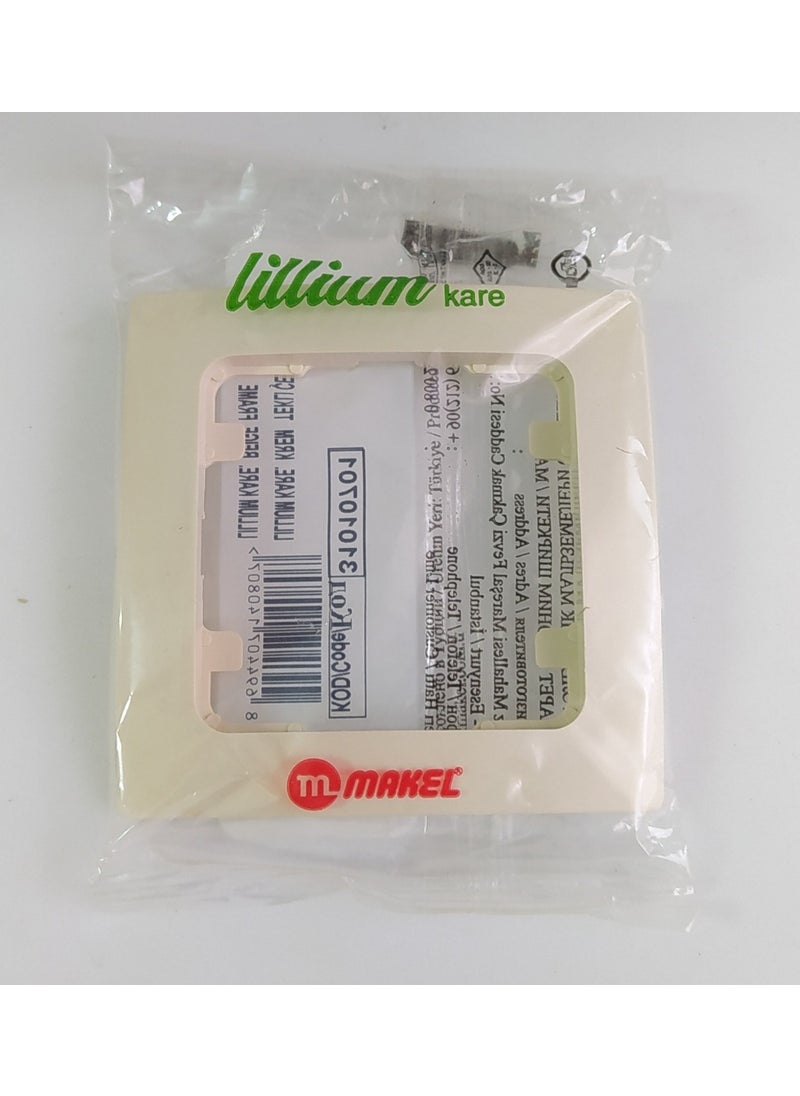 Lillium Square Cream Single Frame - pzsku/Z727D882FB5BCB368459FZ/45/_/1728046895/266730cc-cd45-409e-9982-419dcd1c7056