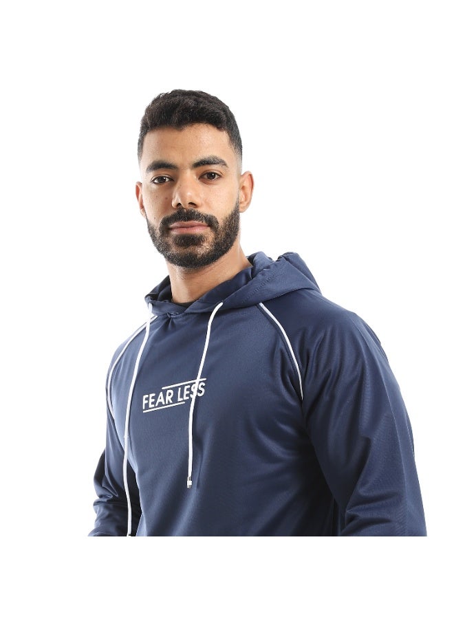 Caesar Men's plain tracksuit with chest print - Image 5