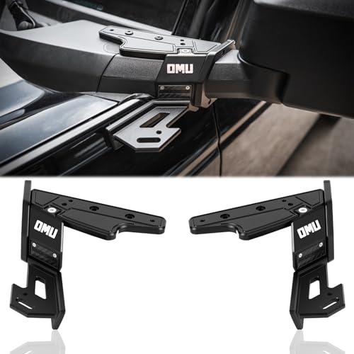 OMU Genesis Series A-Pillar Light Mounting System Compatible with 2021 2022 2023 2024 Ford Bronco, Auxiliary Light mounting Bracket - Image 1