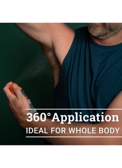 Mando Mando Whole Body Deodorant For Men - Invisible Spray Deodorant - 72 Hour Odor Control - Low Irritation Formula - Aluminum Free, Benzene Free - 3.6 ounce Cans (Pack of 2) - Pro Sport  - Image 5