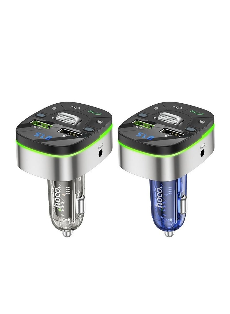 Hoco E71 Car QC3.0 Fast Charge Bluetooth 5.0 MP3 Player FM Transmitter - Image 2